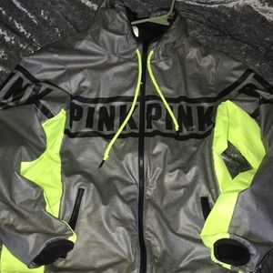 Fleece lined windbreaker